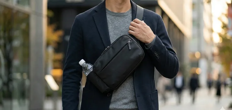 ペットボトルが入るのにかさばらない！かっこいいショルダーバッグ・ボディバッグ 4選【30〜40代男性向け】