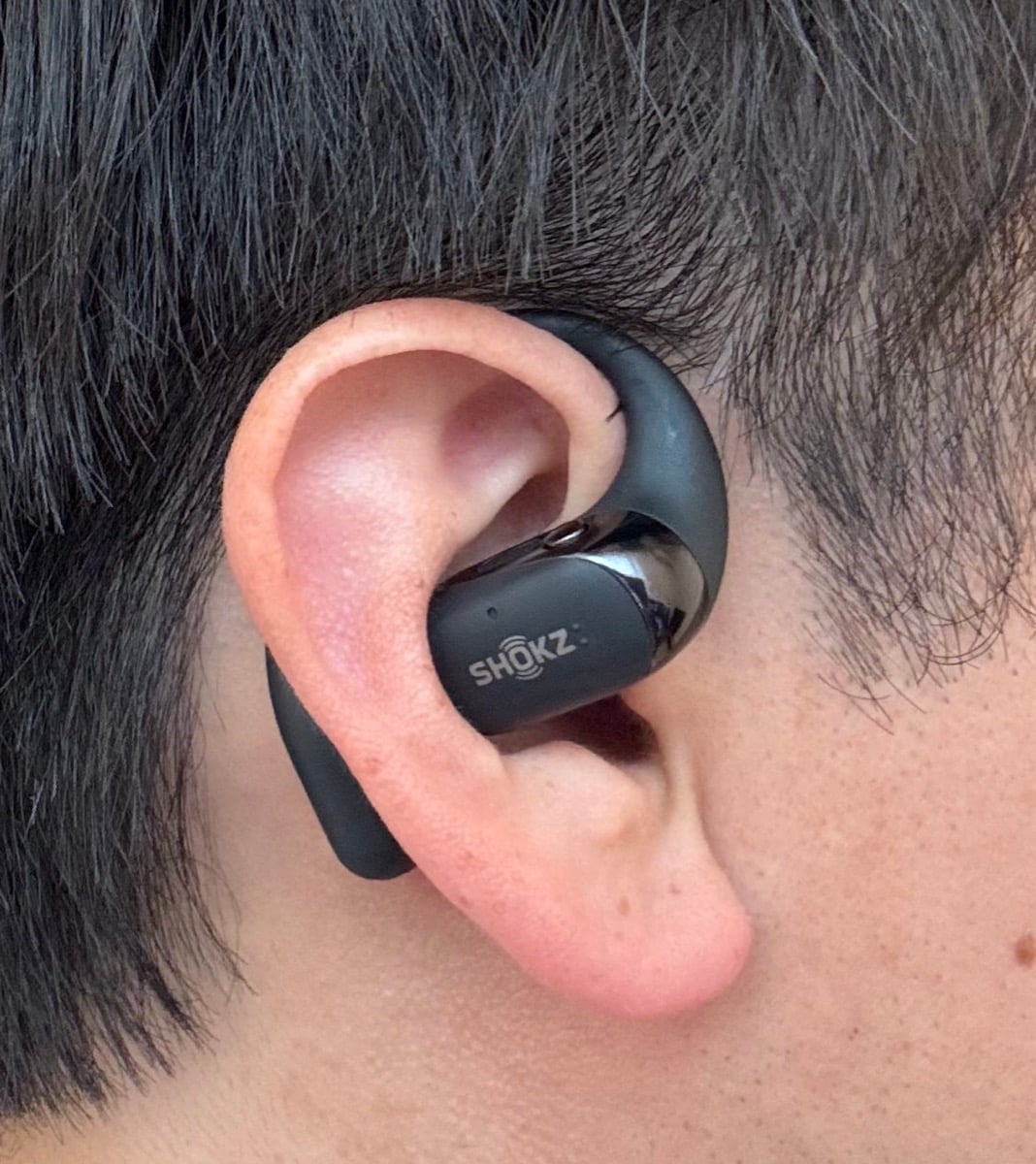 OpenFit 2 装着した様子