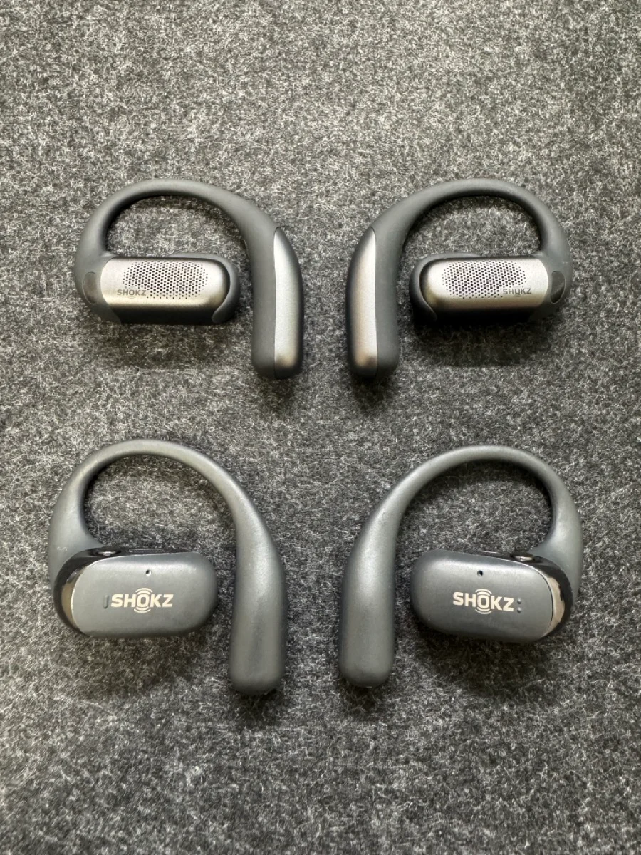 OpenFit ProとOpenFit 2の中身を並べた比較